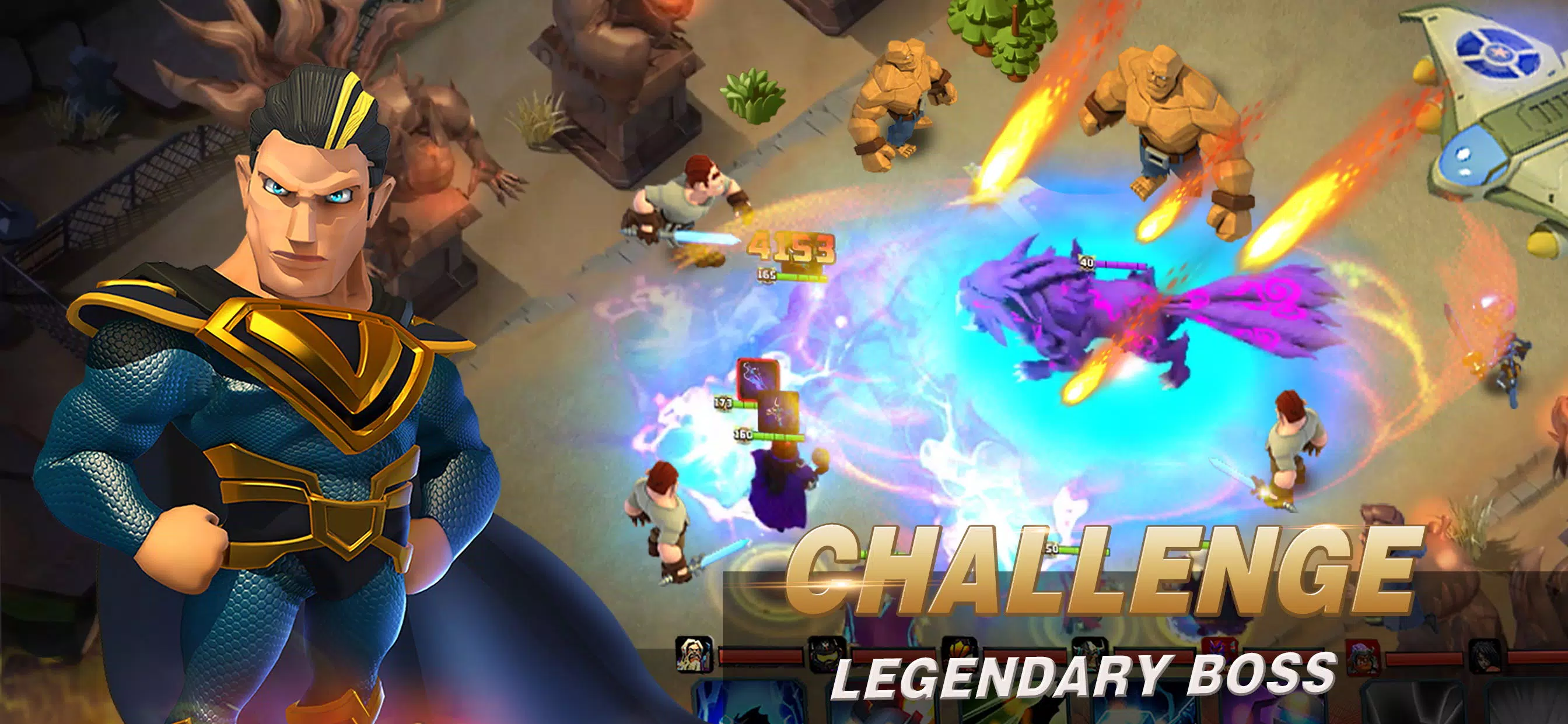 Clash of Legends ဖန်သားပြင်ဓာတ်ပုံ 4