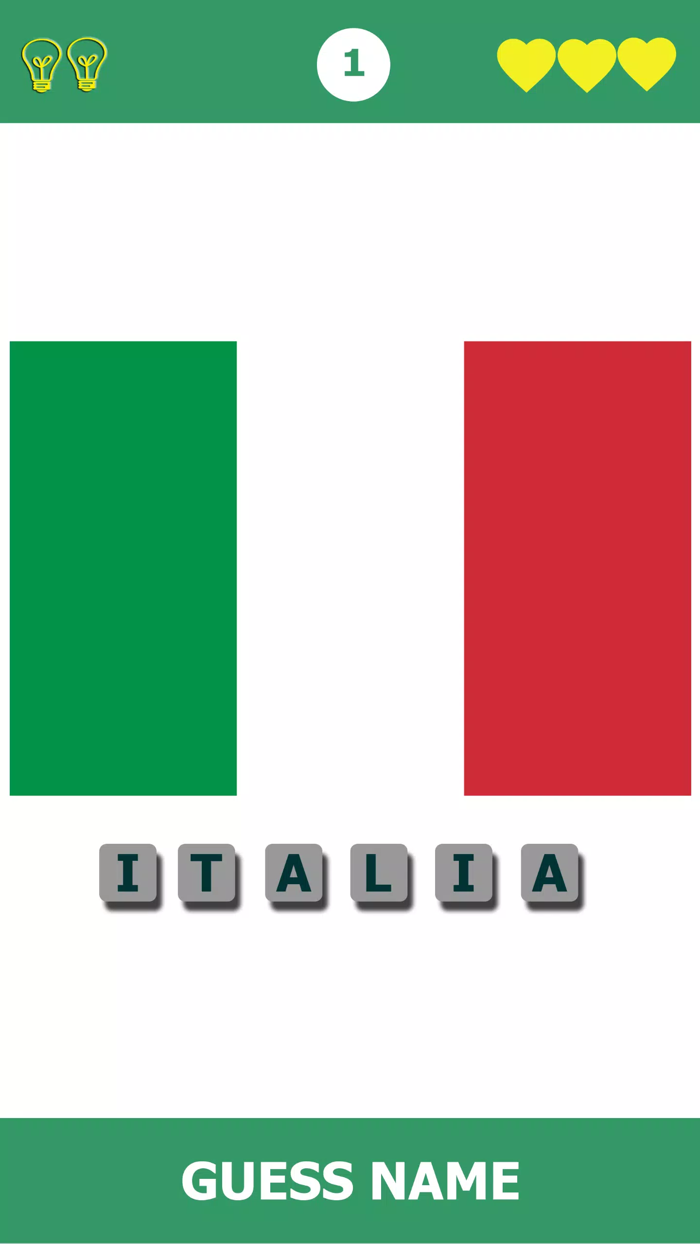 Flag Quiz Gallery captura de pantalla