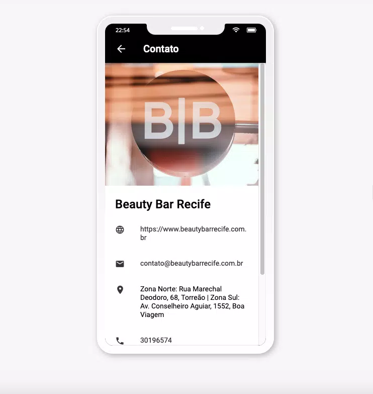 Beauty Bar Recife Screenshot 1