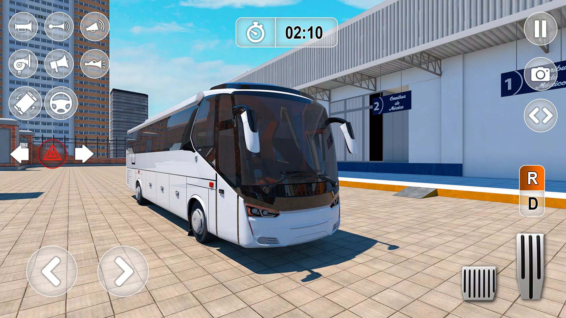 Bus Driving Games 3d Simulator экрана 3