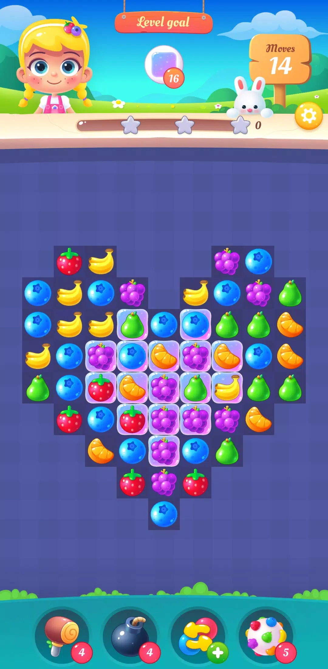 Fruit Swipe Match экрана 3