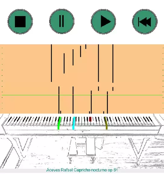 Virtual Pianola স্ক্রিনশট 1