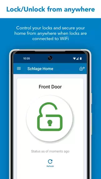 Schlage Home captura de pantalla 