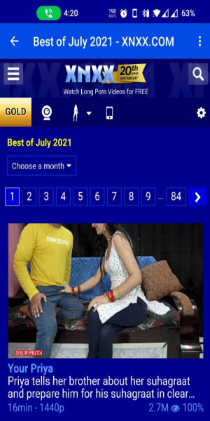 XNXX Screenshot 1