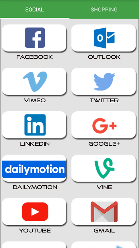 Screenshot Social Network All In One app 2