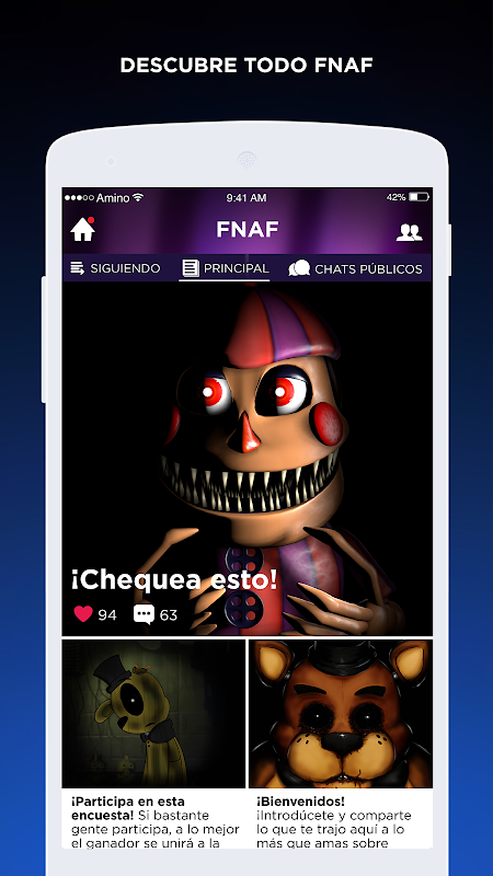 FNAF Amino en Español captura de pantalla 