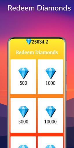 Free Diamonds - free in fire diamond स्क्रीनशॉट 3