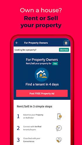 Screenshot NoBroker Rent, Buy, Sell Flats 2