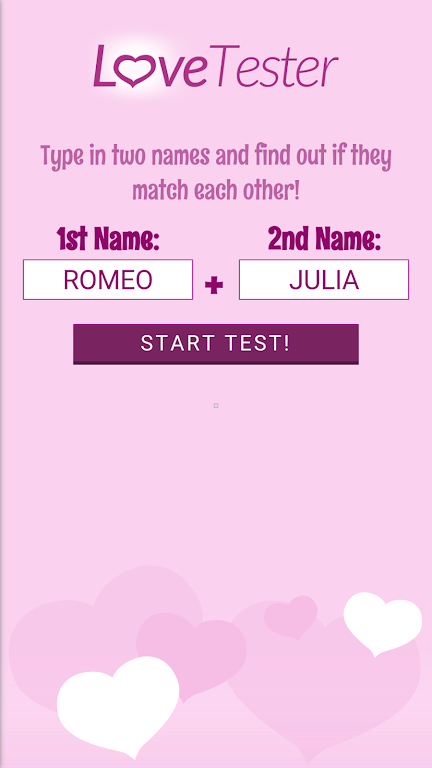 Love Tester - Find Real Love captura de pantalla 