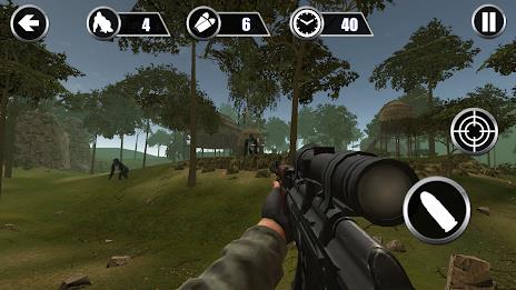 Gorilla Hunter: Hunting games Screenshot 2