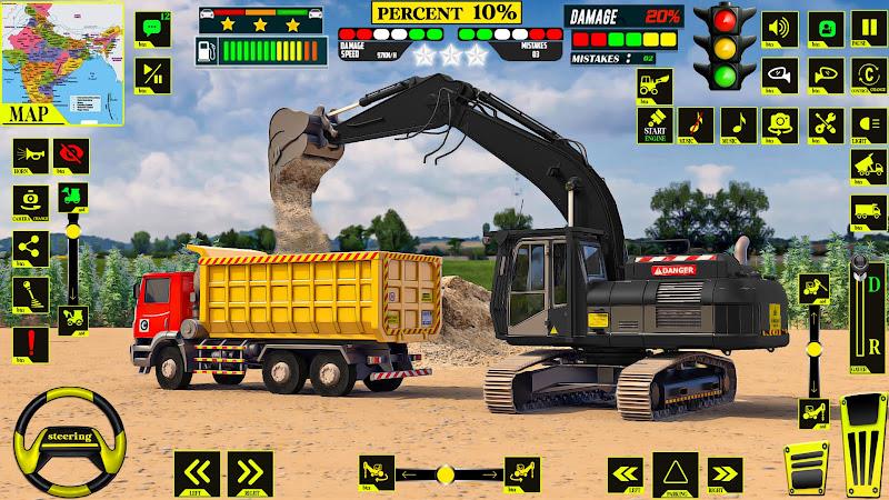 Construction Truck Simulator ဖန်သားပြင်ဓာတ်ပုံ 1