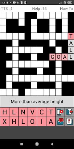 Mini Crossword Puzzle স্ক্রিনশট 1