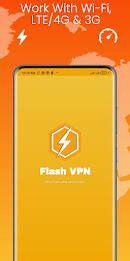 Flash VPN Unlimited Fast Proxy ဖန်သားပြင်ဓာတ်ပုံ 3