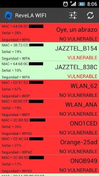 ReveLA WIFI Screenshot 1