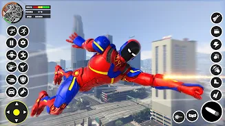 Spider Rescue- Rope Hero games captura de pantalla 