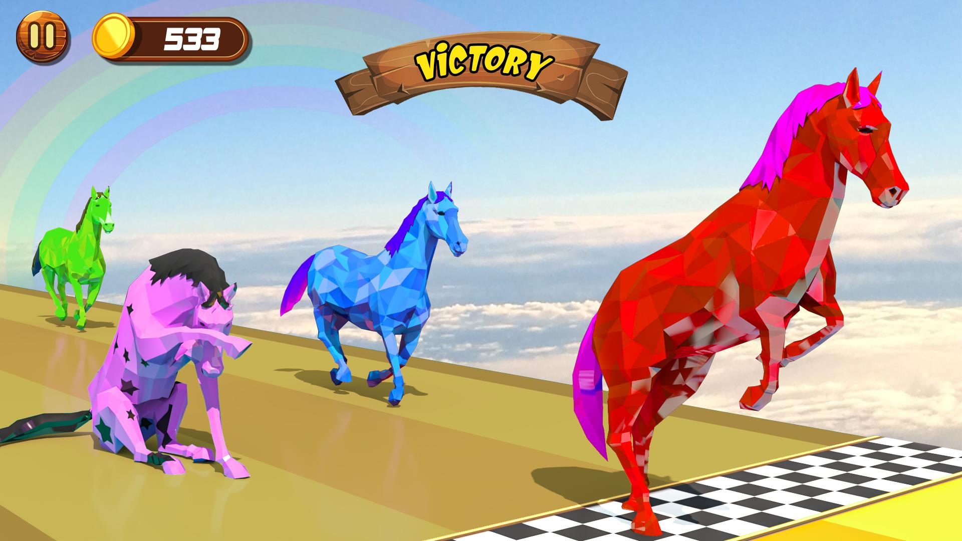 Horse Dash: Fun Runner 2023 ဖန်သားပြင်ဓာတ်ပုံ 3