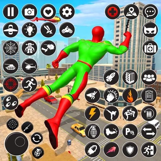 Rope Superhero Games Rope Hero