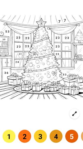 Coloring Book-lake colouring экрана 3