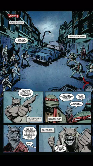 TMNT Comics ဖန်သားပြင်ဓာတ်ပုံ 4