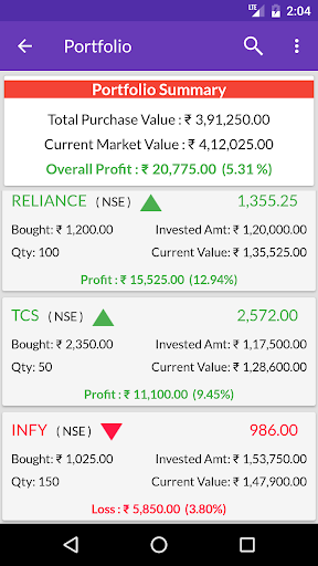 NSE BSE Indian Stock Quotes - Live Market Prices应用截图第2张