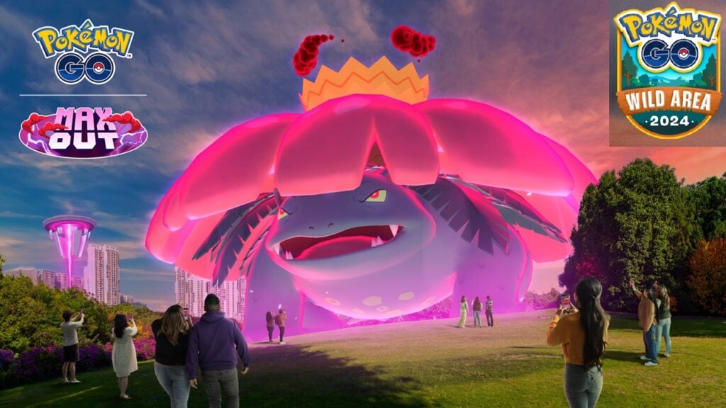 PokémonGo在野外釋放Gigantamax戰鬥！