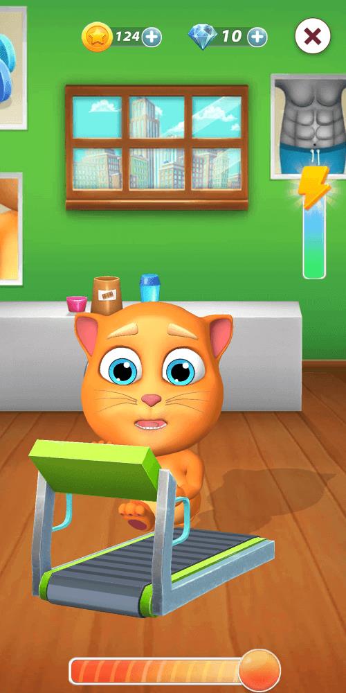 Virtual Pet Tommy - Cat Game captura de pantalla 