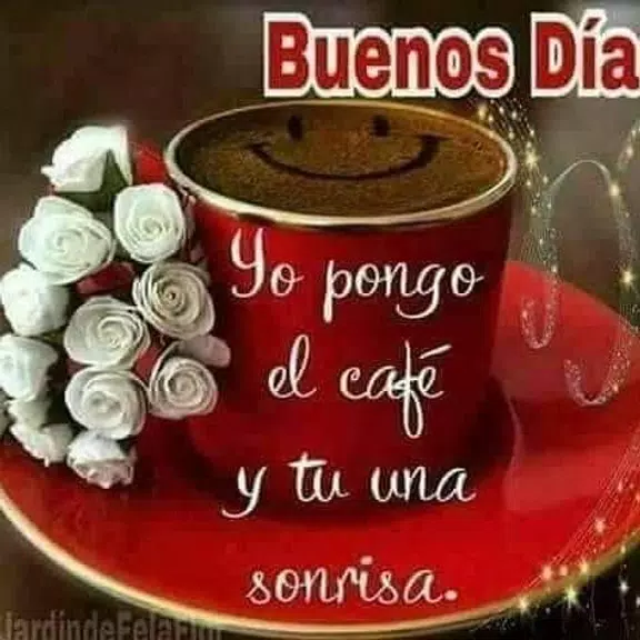 Buenos días, tardes, noches Gif ဖန်သားပြင်ဓာတ်ပုံ 4