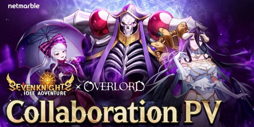 Seven Knights Idle Adventure x Overlord collab သည် လူကြိုက်များသော anime မှမှုတ်သွင်းထားသော ဇာတ်ကောင်အသစ်များ၊ အဖြစ်အပျက်များနှင့် quests အသစ်များကို ယူဆောင်လာပါသည်။