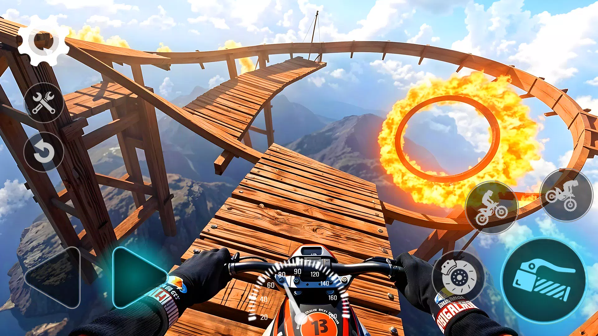 Stunt Bike Racing Challenge 3D screenshot 1