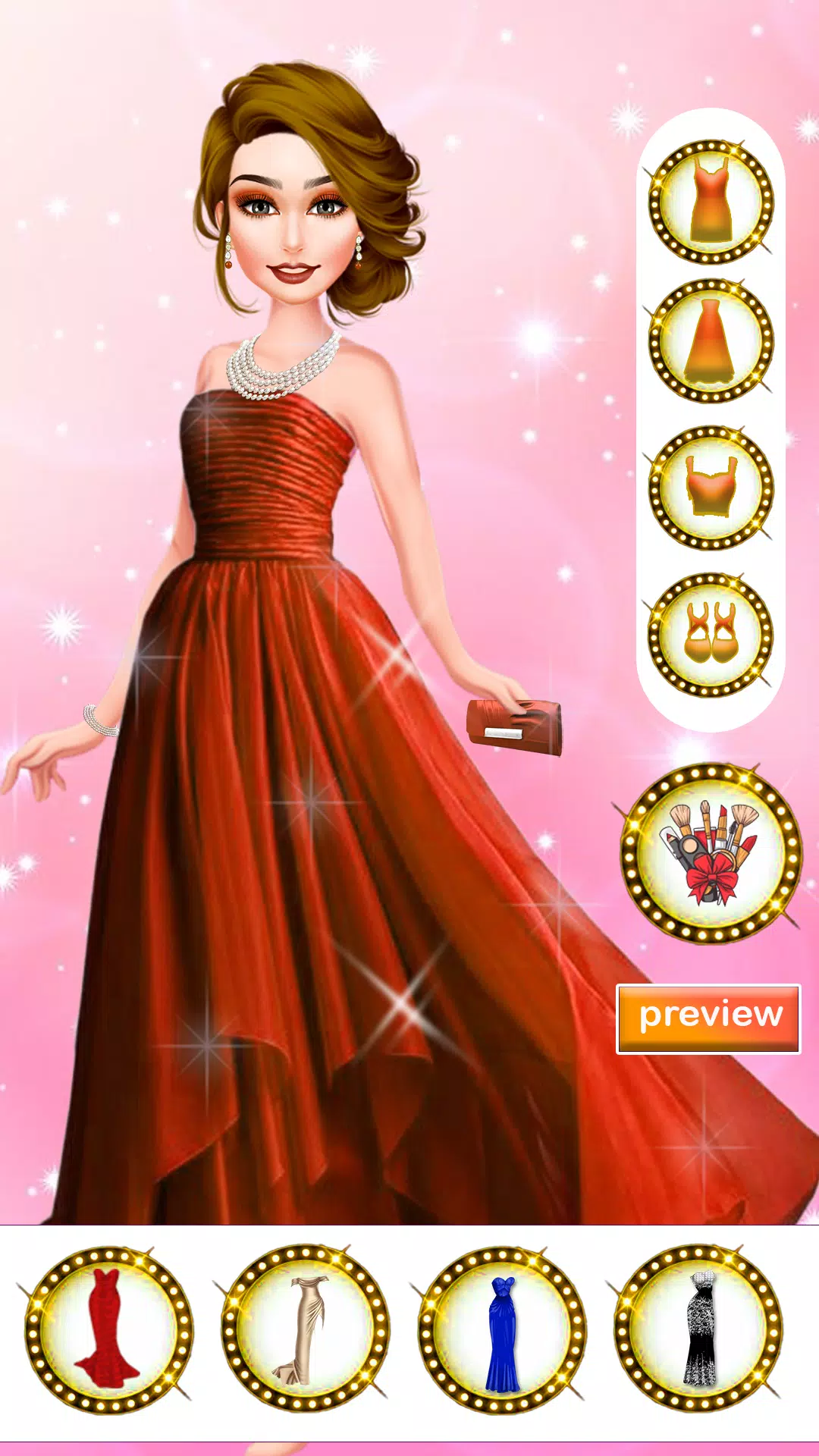 Screenshot Fashion Girl Makeup Games Show 4