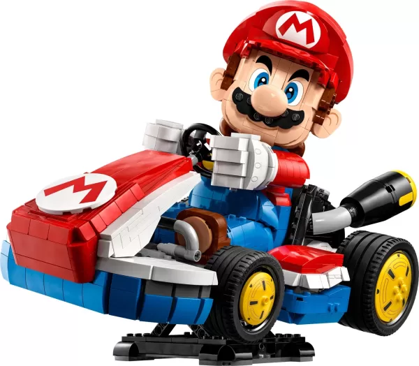Lego Mario Kart တပ်ဆင်ခြင်း - Mario & Standard Kart