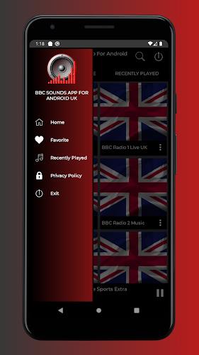 BBC Sounds App For Android UK экрана 3