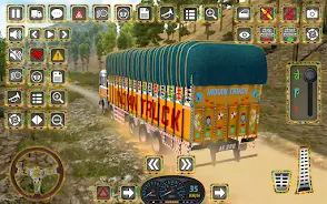 Offroad Cargo Truck Driving 3D ảnh chụp màn hình 4