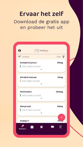 MedApp: jouw medicijnapp ဖန်သားပြင်ဓာတ်ပုံ 2