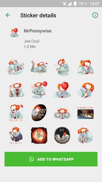 SpookyStickers captura de pantalla 