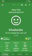 Screenshot MiseMise - Air Quality, WHO 3