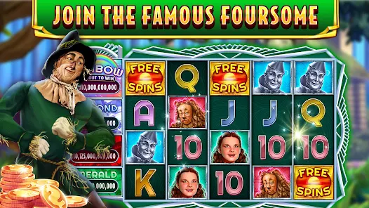 Wizard of Oz Slots Games Mod स्क्रीनशॉट 1