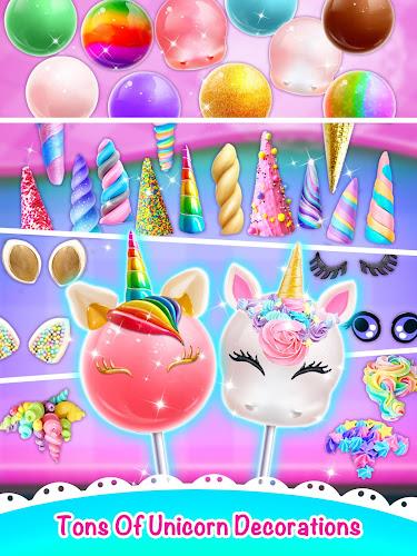 Unicorn Cake Pop - Sweet Food Screenshot 4