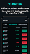 ZOOMEX - Trade&Invest Bitcoin ảnh chụp màn hình 3