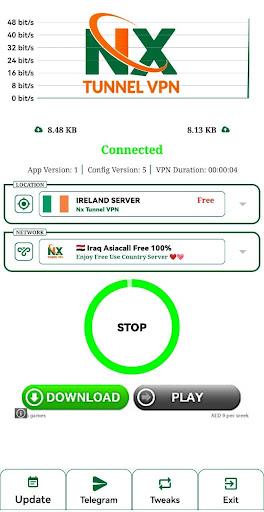 Nx Tunnel VPN स्क्रीनशॉट 1