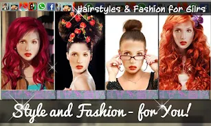 Hairstyles & Fashion for Girls ဖန်သားပြင်ဓာတ်ပုံ 4