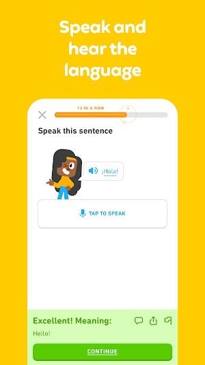 Duolingo: уроки иностранного экрана 3