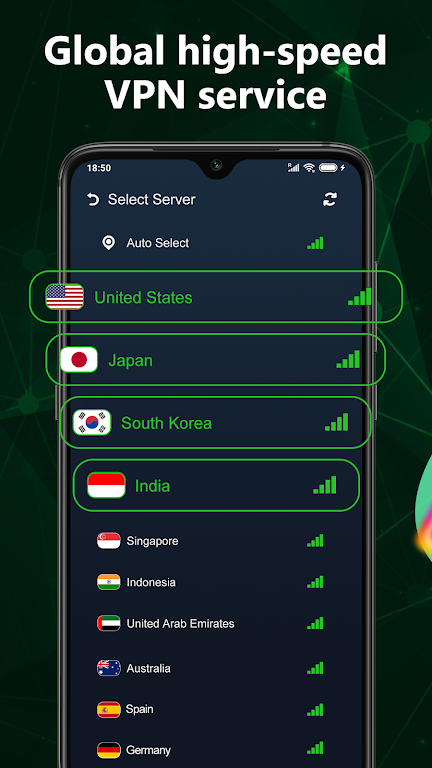 VPN Proxy：High-Speed VPN ဖန်သားပြင်ဓာတ်ပုံ 1