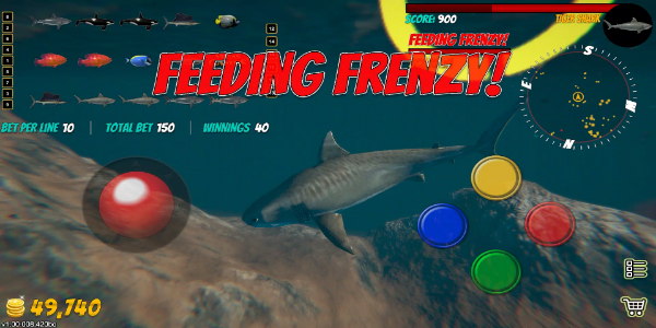Shark Skill Slotz captura de pantalla 