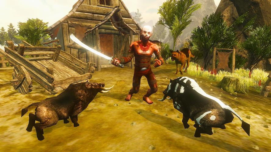 Boar King Life Simulator captura de pantalla 