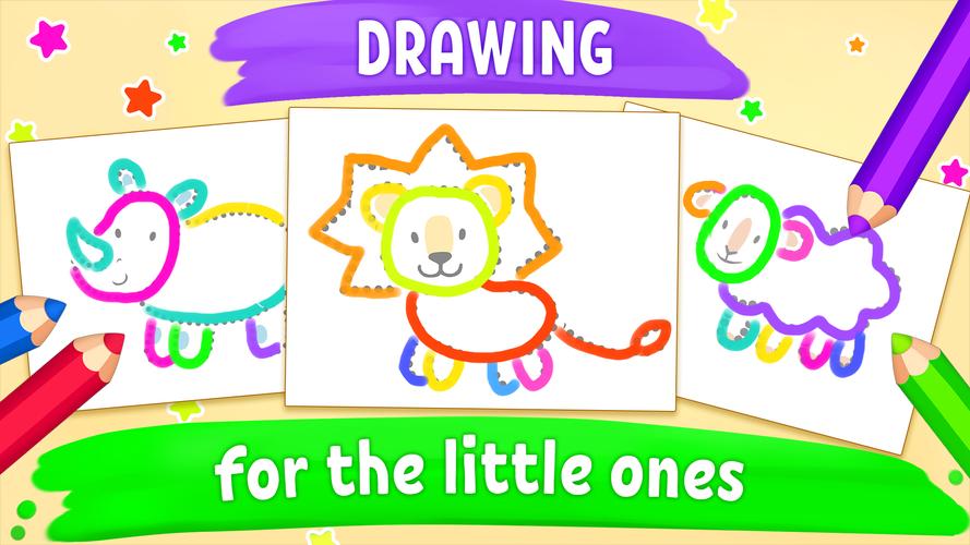 Coloring book Games for kids 2 экрана 1
