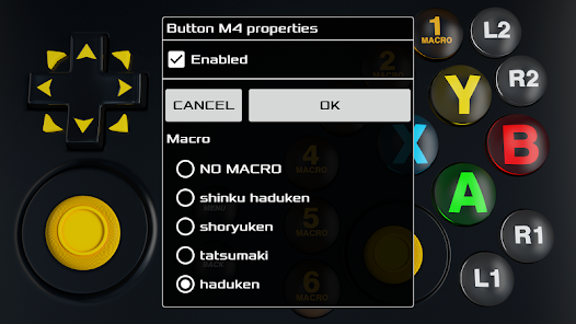 Screenshot Gamepad Joystick MAXJoypad 4