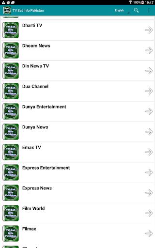 TV Sat Info Pakistan Screenshot 4