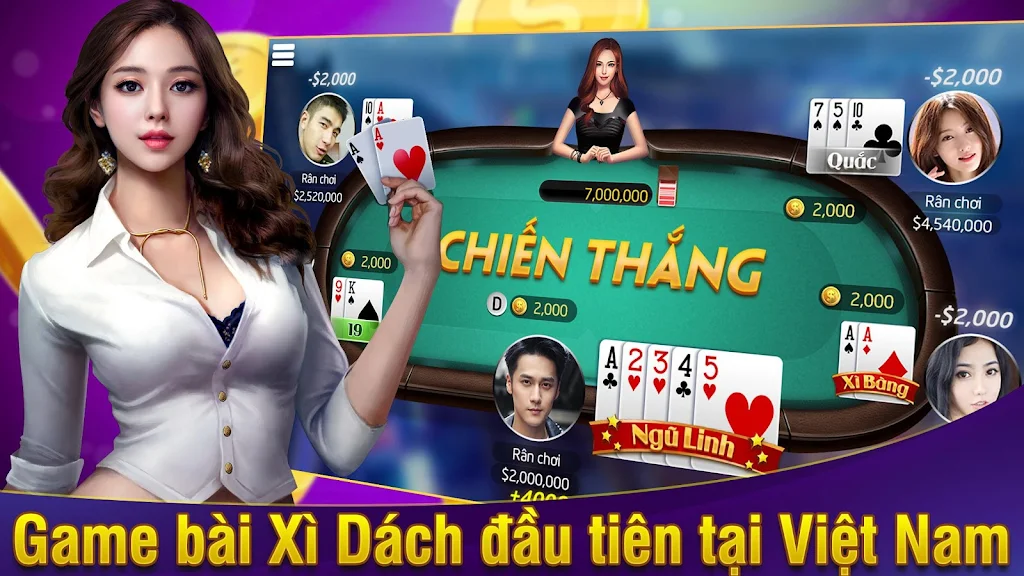 Xì Dách Online स्क्रीनशॉट 1