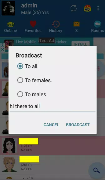 Random Chat (worldwide) screenshot 3